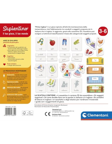 PRESCOLARI: vendita online MONTESSORI PRIMO INGLESE 16364 in offerta