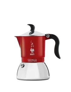 CAFFETTIERA FIAMMETTA 4TZ ROSSA INDUZIONE