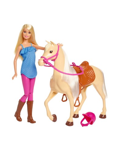 BARBIE FXH13 BAMBOLA CON CAVALLO