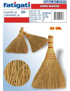 SCOPA 21317 SAGGINA 33CM su Shop in Casa