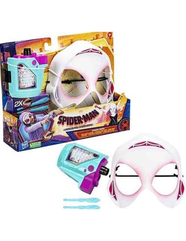 SPIDERMAN F3733 MASCHERA CON SPARADARDI ASSORT