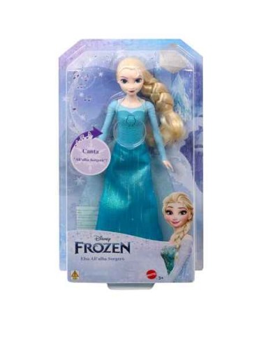 Frozen bambola ELSA con look elegante canta All'alba sorgerò 3+ su ...