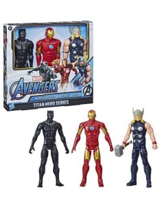 GIOCATTOLO PUBBLICIZZATO: vendita online AVENGERS F5291 SET 3 TITAN HERO in offerta