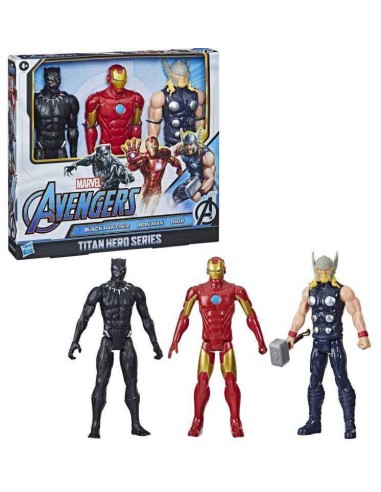 GIOCATTOLO PUBBLICIZZATO: vendita online AVENGERS F5291 SET 3 TITAN HERO in offerta