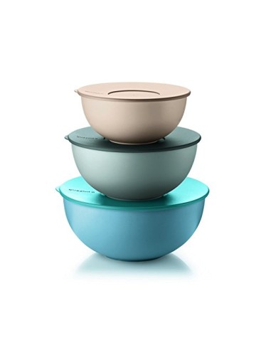 CONTENITORI E BROCCHE: vendita online 29260152 EVER SET 3 CONTEN.C/COP in offerta