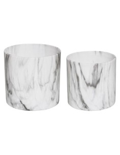 SET 2 CACHEPOT 179238 MARMO