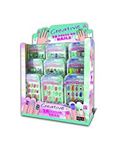 Creative Nails Press On e Adesive, Kit 20 Pezzi di Unghie Finte | shop in casa 2