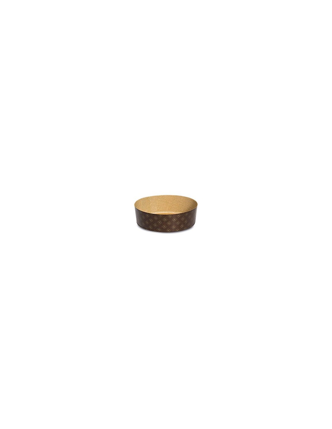 GUARDINI STAMPI PANETTONE BASSO 750 GR IN CARTA SET 3 PZ 15770