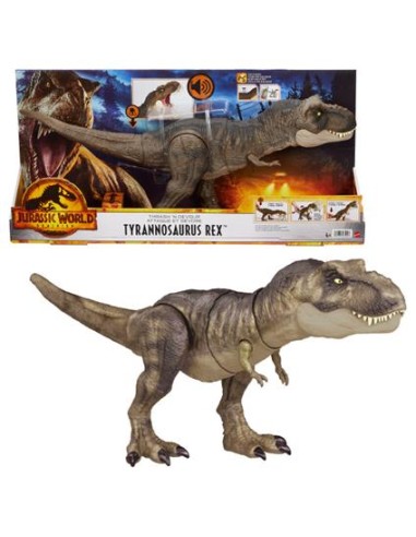 JURASSIC WORLD HDY55 T-REX DEVASTA E DIVORA