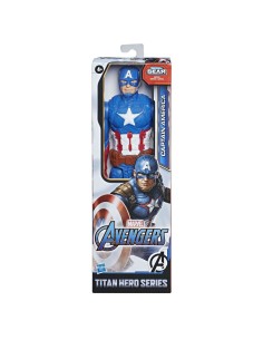 GIOCATTOLO PUBBLICIZZATO: vendita online Marvel Avengers Capitan America Titan Hero Series 30cm Hasbro in offerta