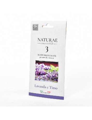 CONF 3 BUSTE 08258 LAVANDA TIMO 10X20CM