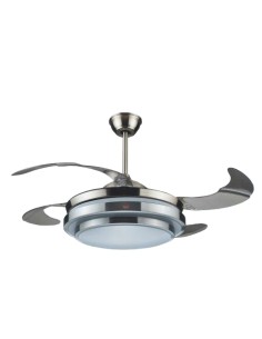 VENTILATORI: vendita online Ventilatore da soffitto, 4 pale richiudibili, con luce, telecomando, DCG VECRD47TL, silenzioso e ...