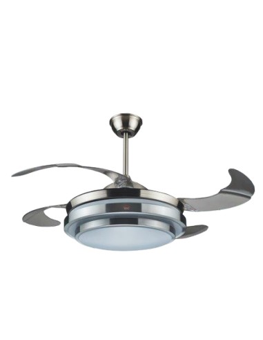 VENTILATORI: vendita online Ventilatore da soffitto, 4 pale richiudibili, con luce, telecomando, DCG VECRD47TL, silenzioso e ...