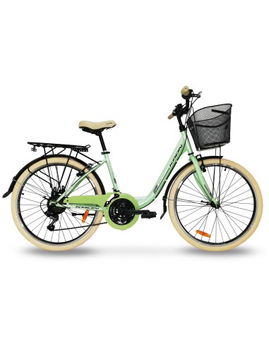BICI 01179 TETRA 3.0 26 21V VERDE/NERO