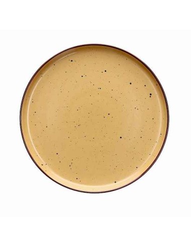 PIATTI: vendita online Piatto Piano Tognana Urban Bruges Ocra Ø 27 cm in Stoneware – Stile Autunnale in offerta
