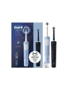 Oral-B Vitality Pro Spazzolini Elettrici – 2 Pezzi Nero e Blu | Shopincasa.it