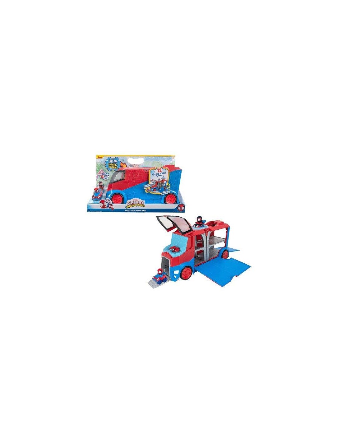 SPIDEY SP060100 BASE MOBILE CON 2 VEICOLI su Shop in Casa