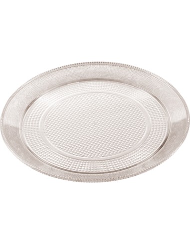 VASSOIO PER TORTA IN PLASTICA LUXE D.30CM 16090