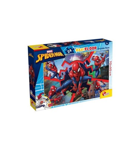 GIOCHI DI SOCIETA'E PUZZLE: vendita online Marvel Puzzle DF Maxi Floor 24 Spiderman, Puzzle Double Face 70x50 cm, 24 Pezzi, S...