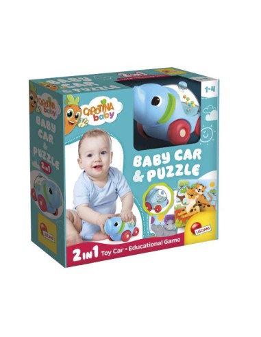 CAROTINA 102280 BABY AUTO E PUZZLE 2IN1