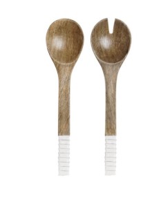 COPPIA UTENSILI PC208431 MANGO 30CM su Shop in Casa