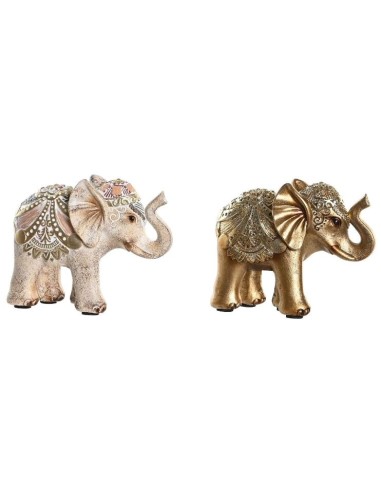 FIGURA ELEFANTE FD205584 RESINA 10X4X8CM ASSORTITO