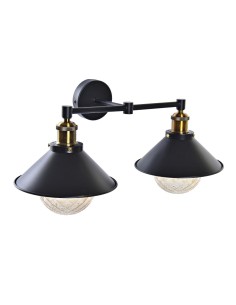 LAMPADA A MURO LA195749 METALLO 52X24X20CM NERO su Shop in Casa