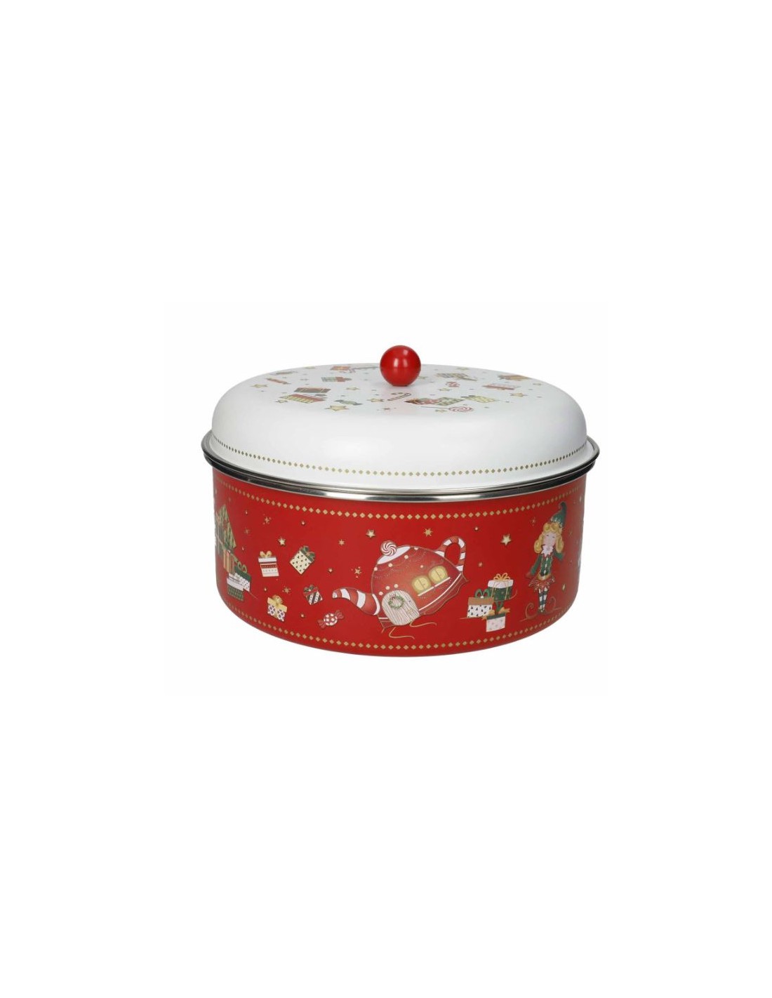 84579 SCATOLA ELFOMAGIA ROSSO su Shop in Casa
