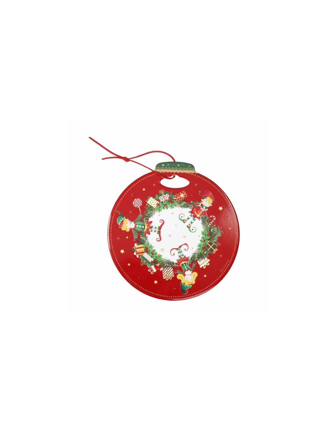 OGGETTISTICA NATALE: vendita online Decorazione Rossa Elfomagia di Natale, 20x21 cm, La Magia di Natale a Casa Tua in offerta