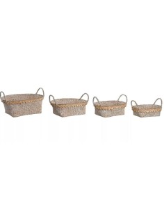CESTINO DC205460 4 MIS FIBRA 33X25X12CM su Shop in Casa