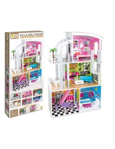GIOCHI GIRL: vendita online FATTO DI LEGNO 40642 VILLA HOLLYWOOD 112X38X74CM in offerta