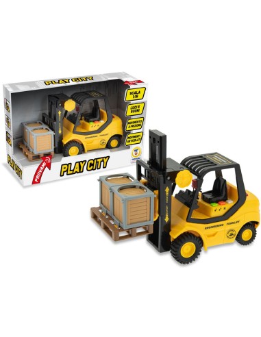 PLAY CITY 68463 MULETTO A FRIZIONE 1:16 LUCI E SUONI