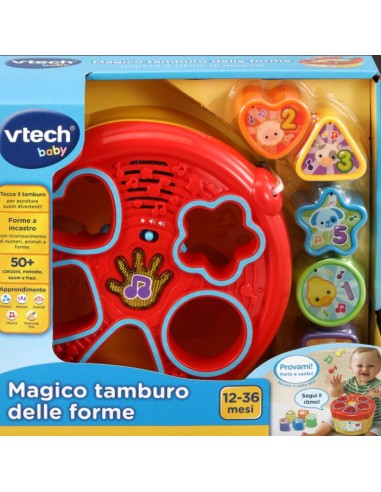 INFANZIA: vendita online BABY 80-185107 MAGICO TAMBURO DELLE FORME in offerta