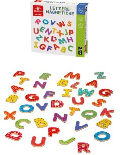 LETTERE MAGNETICHE 053827 77 PEZZI su Shop in Casa