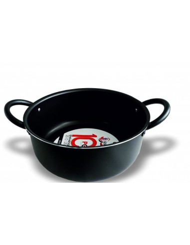 GRAN FAMILY CASSERUOLA 28CM 2M NERO SMALTATO