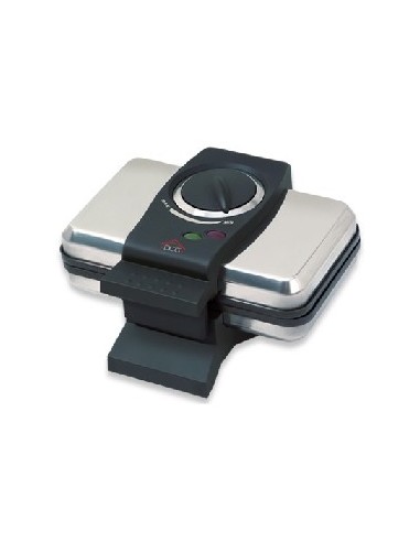PIASTRE - TOSTAPANE - BISTECCHIERE: vendita online Waffle maker certificazione A13, acciaio inox, termostato regolabile, luce...