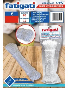 CORDA 17592 S/BIANCHERIA 12MT su Shop in Casa
