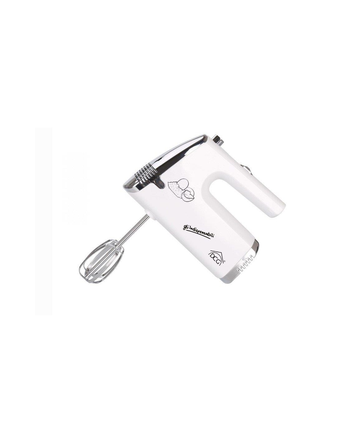 SBATTITORI: vendita online Sbattitore DCG HM517, 100W, 5 Velocità, Due Fruste, Design Ergonomico, 18x9x19 cm in offerta