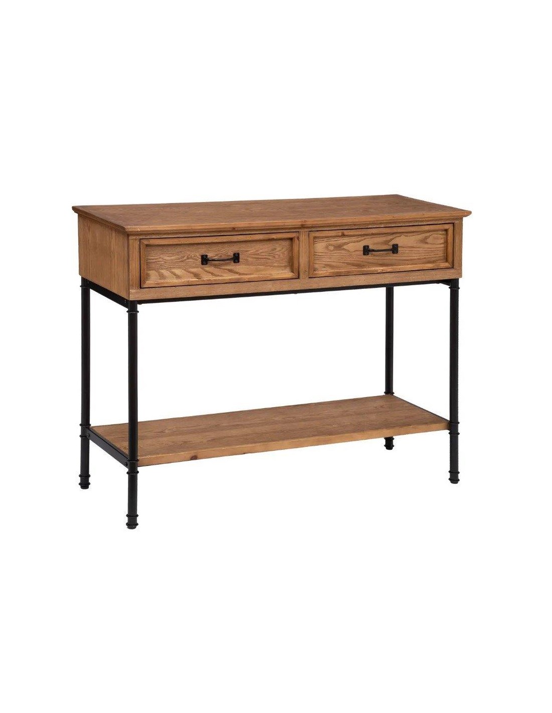 Consolle a 2 cassetti Danik Atmosphera in legno e metallo | shopincasa.it