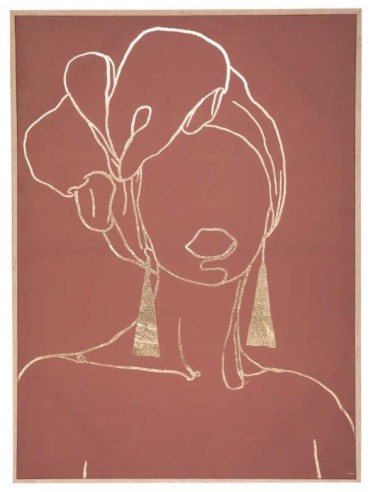 QUADRO TELA 185914 DONNA 60X80CM