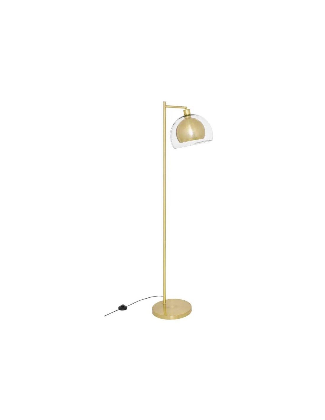 LAMPADA DA TERRA 190661 METALLO DORATO 157CM su Shop in Casa