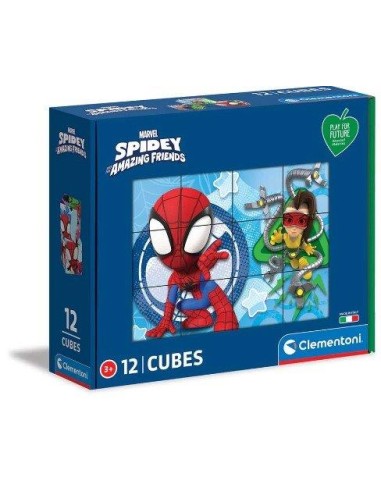 SPIDEY 45015 SET 12 CUBI