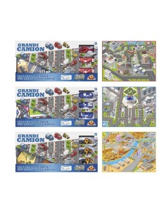 TAPPETO GIOCO 37192 CON VEICOLI 80X60 ASSORTITO su Shop in Casa