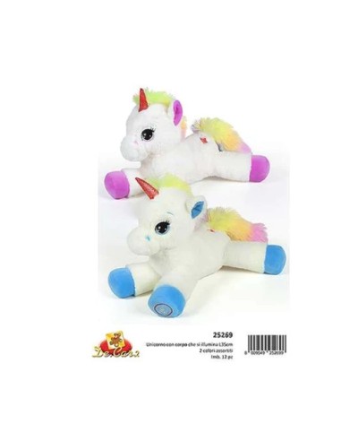 PELUCHE 25269 UNICORNO 35CM ASSORTITO