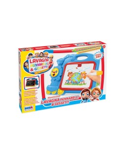 LAVAGNA 10372 2IN1 CON GESSETTI E PENNARELLI su Shop in Casa