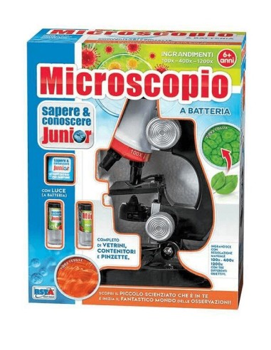 MICROSCOPIO 11067 JUINOR CON ACCESSORI