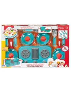 SCUOLA DI CUCINA 11398 PIANO COTTURA CON ACCESSORI su Shop in Casa