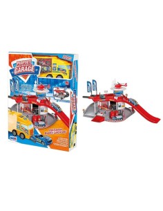 GARAGE 11186 CON CAMION LANCIATORE E AUTO su Shop in Casa