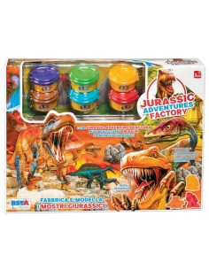 JURASSIC 11428 SET 6 VASETTI PASTA MODELLABILE su Shop in Casa