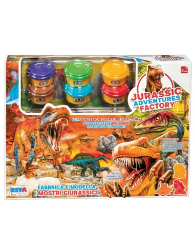 JURASSIC 11428 SET 6 VASETTI PASTA MODELLABILE